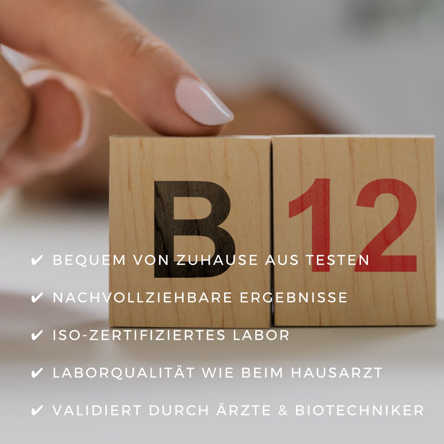 ISO-zertifiziertes Labor für Holo TC Tests - Holo TC, Vitamin B12, Immunsystem, Selbsttests, Gesundheit, Holo TC B12 Test, Blue Balance, Früherkennung, Eth Meditec, Heimtest, Mangelanalyse, Konzentrationsschwierigkeiten, Labortests, Prävention, Zertifizierung