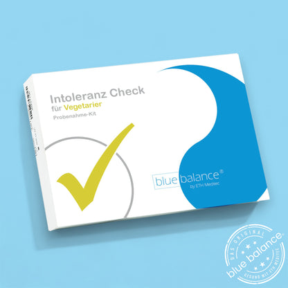 Speziell für Vegetarier konzipiert, hilft der blue balance® Intoleranztest dabei, individuelle Lebensmittelreaktionen zu identifizieren.