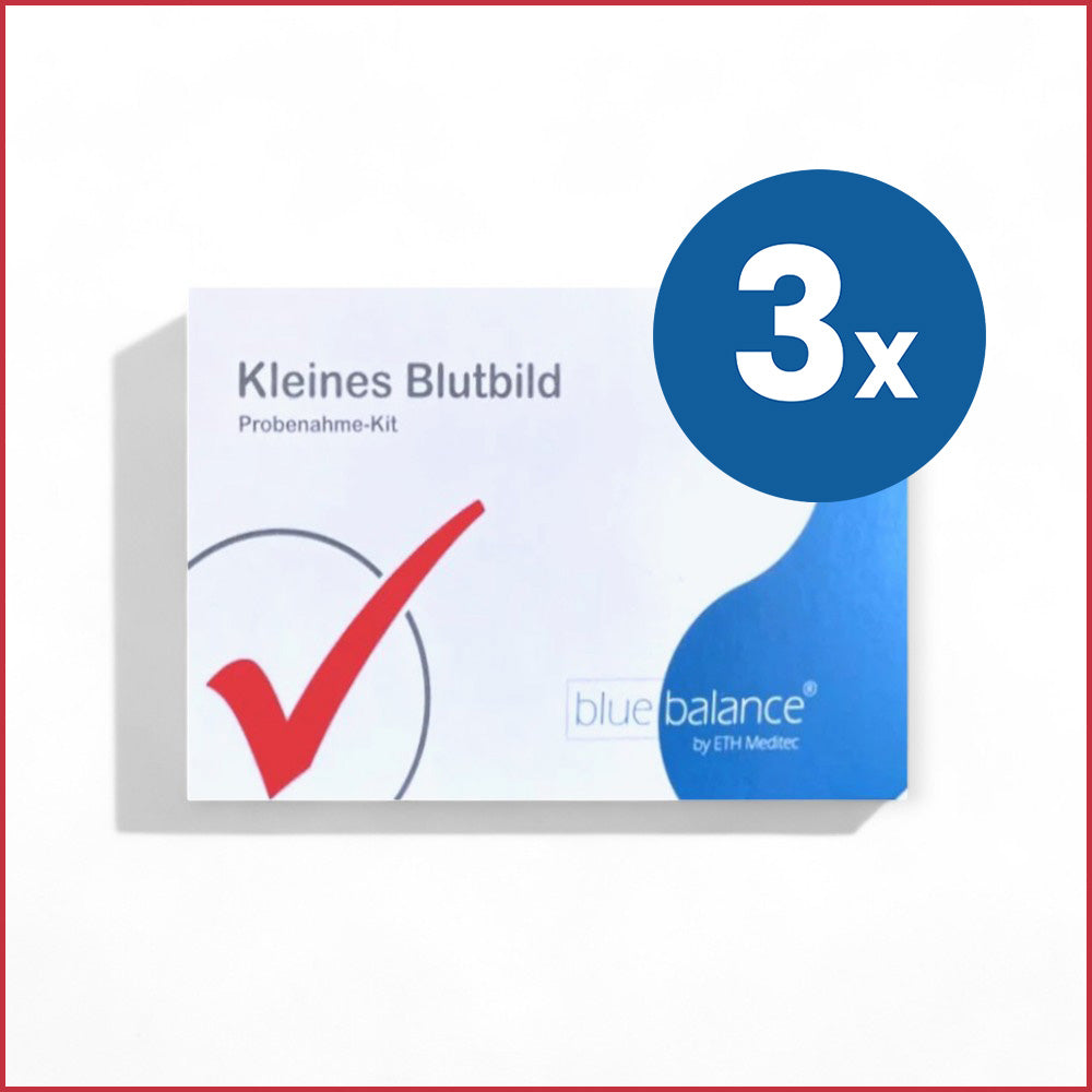 Kleines Blutbild Selbsttest Testkit in der Familienpackung von ETH Meditec - Blutbild, Kleines Blutbild, Blutwerte, Gesundheitsmonitoring, blue balance, Blutbildanalyse, Gesundheitstest, Selbsttest für zuhause, ETH Meditec, Gesundheitsbewusstsein, Prävention, Gesundheit, Detaillierte Analyse, Schnelle Ergebnisse, Zuhause тест, Diskrete Durchführung, Blutanalyse, Gesundheitstests, Selbsttests, blutzucker, Wohlbefinden, Körper, Familiengesundheit, Gesundheitsüberprüfung, Gesundheitsdaten.