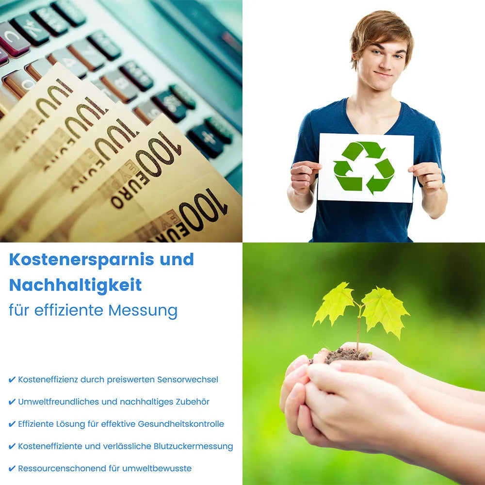 Blutzucker Messgerät von Suga Sense – Einfache Blutzuckermessung, Kostensparen, Nachhaltigkeit, effiziente, Gesundheitskontrolle, Hindernis, Blutzuckermessung, hohe, Kosten, Umweltauswirkungen, Messgeräte, Suga Sense, Diabetes, Starter-Set, Kosten, kostenfrei, Sensorwechsels, nachhaltiges, Zubehör, effiziente, umweltfreundliche, Lösung, Blutzuckermessung, zuverlässige, Gesundheitskontrolle, wirtschaftliche, nachhaltige, Option, Wohlbefinden. Suga Sense von ETH Meditec