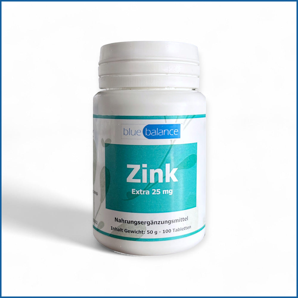 Hochdosierte Zink Tabletten von blue balance. - Zink, Supplement, vegan, blue balance, Gesundheitsstütze, Mineralien, Vitamine, Abwehrkräfte, Pflege, Gesundheit, Hautpflege, Haarpflege, Schönheit, well-being, Immunstärkung, Zink EXTRA, pflanzlich, Vitalität, Wohlbefinden, gesundleben, natürlichepflege, Kraftderpflanzen, vitalstoffege, Gesundheit.