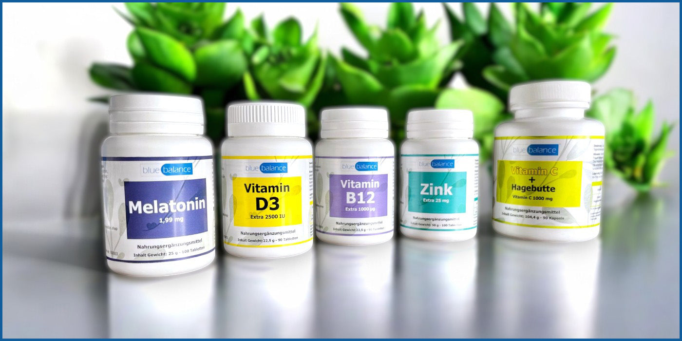 Zink für starke Abwehrkräfte - Supplements, Vitamine, Mineralien, blue balance, gesund, vegan, Hagebutte, Zink, Melatonin, Vitamin B12, Vitamin C, Vitamin D, Wohlbefinden, Vitalität, ETH Meditec