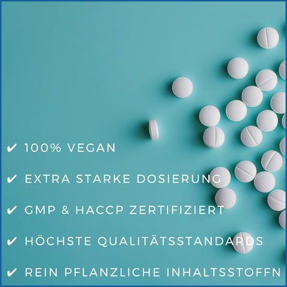 blue balance Supplement für Energie - Vitamin B12, blue balance, vegan, Supplement, Vitamine, Mineralien, Gesundheit, Nährstoffe, Nahrungsergänzung, Energie, ETH Meditec
